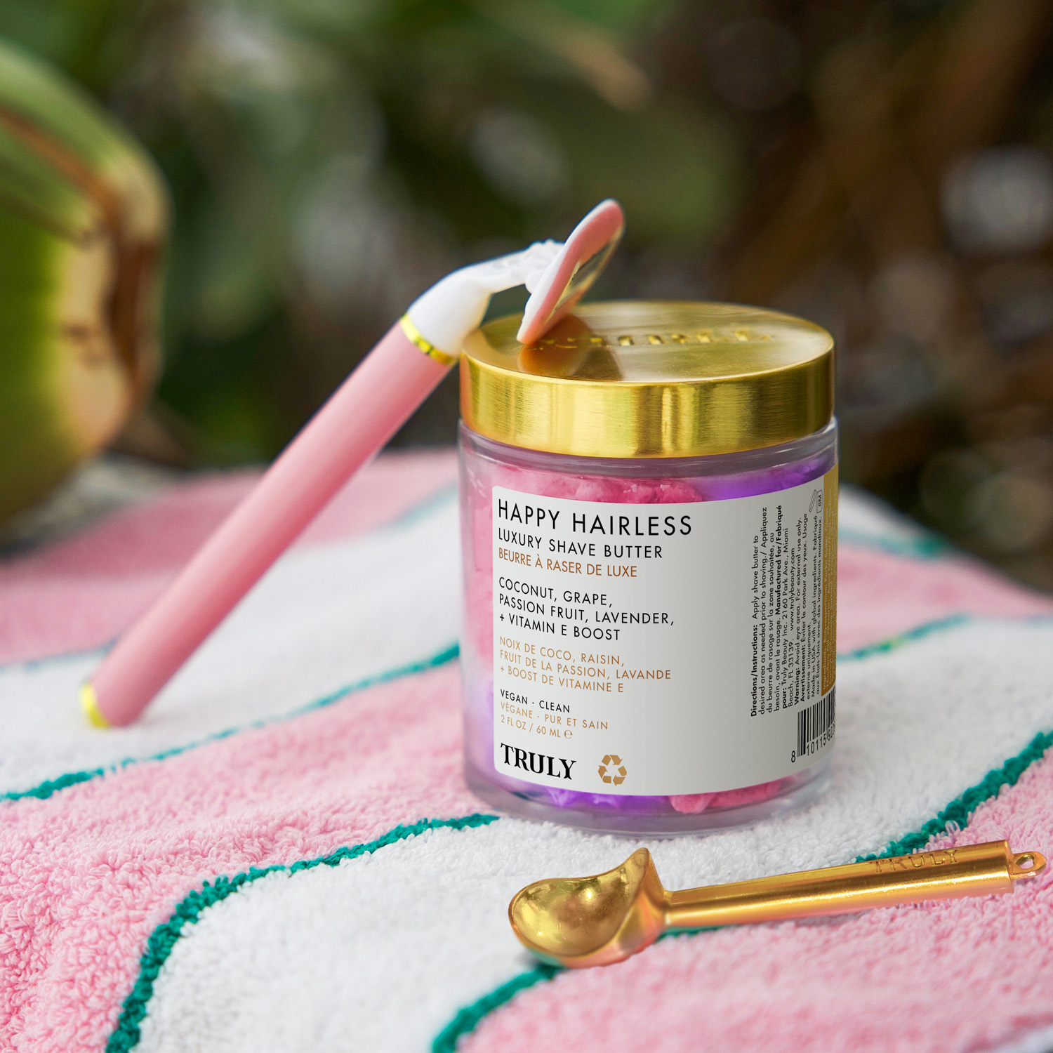 HAPPY HAIRLESS: CREMA CORPORAL DE AFEITAR  (CREMA PARA DEPILAR)